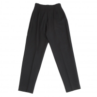  Jean Paul GAULTIER FEMME Wool Center Zipper Pants (Trousers) Black 40