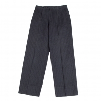  COMME des GARCONS HOMME Cotton Striped Pants (Trousers) Navy L