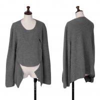  COMME des GARCONS COMME des GARCONS Cutting Knit Sweater (Jumper) Grey M