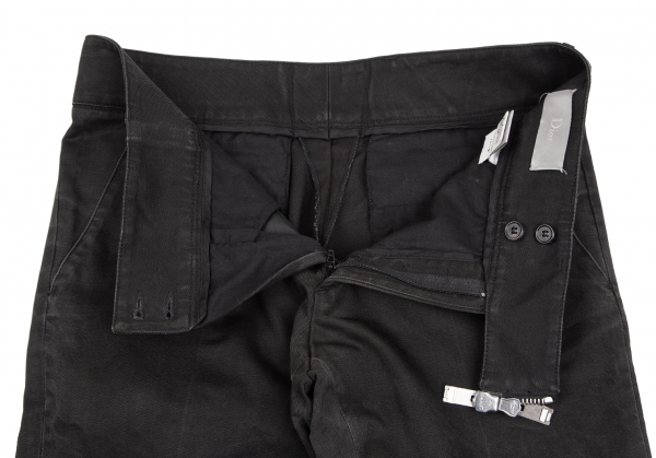 Dior homme Waist Zip Trouser Pants (Trousers) Black 44 | PLAYFUL