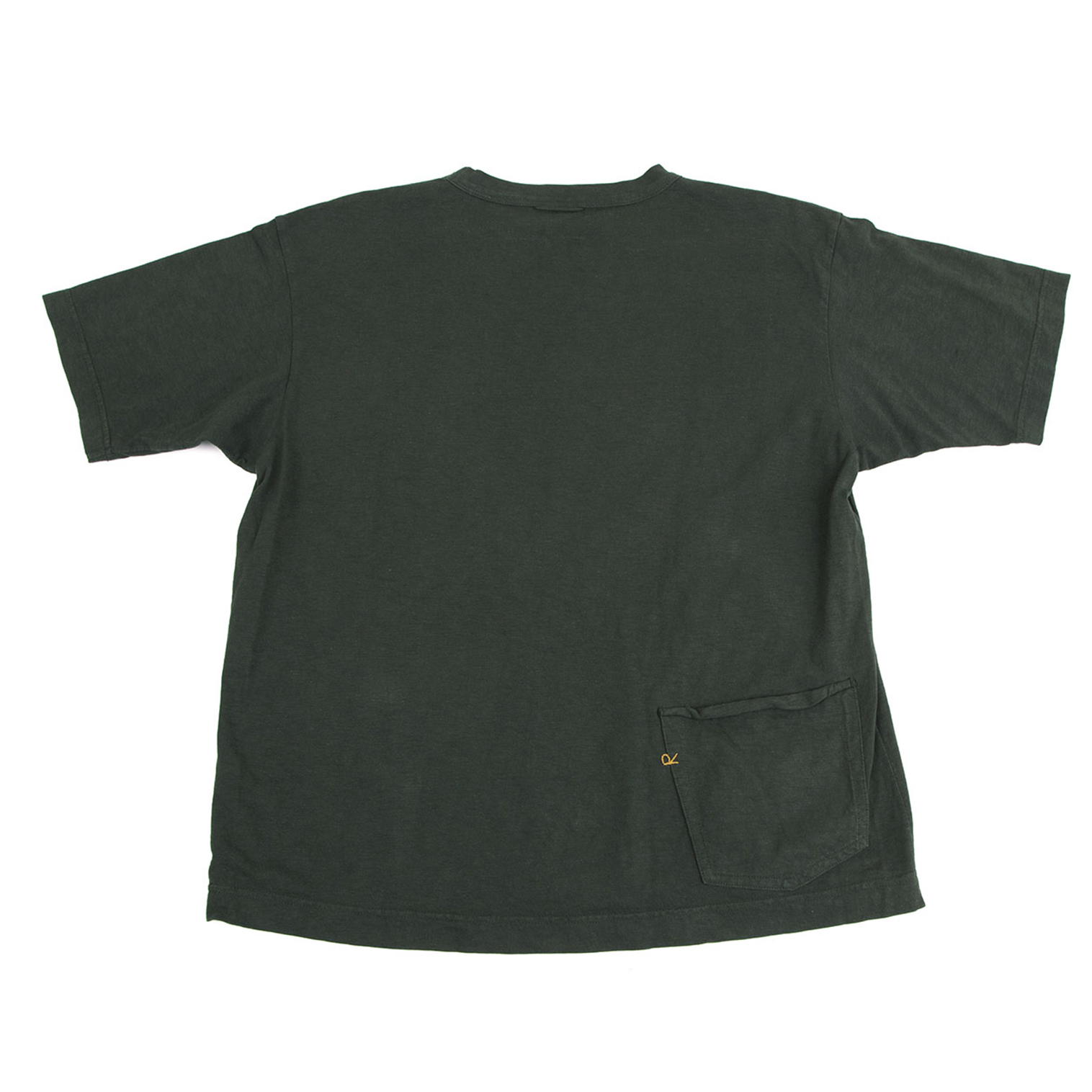 45rpm コットンバックポケットTシャツ 緑M位