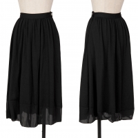  COMME des GARCONS NOIR Wool Hem Switching Skirt Black M