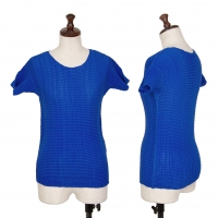  ISSEY MIYAKE Pleats T-shirt Blue S