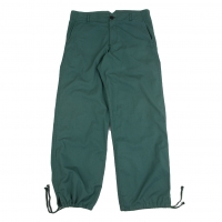  COMME des GARCONS SHIRT Dyed Poly Cotton Pants (Trousers) Green M