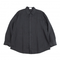  ARMANI COLLEZIONI Snap-buttons Long Sleeve Shirt Grey 54