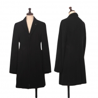  COMME des GARCONS Wool Chesterfield Coat Black S