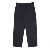  COMME des GARCONS HOMME DEUX Wool Check Pants (Trousers) Navy M