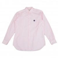  COMME des GARCONS SHIRT Wappen Long Sleeve Shirt Pink S