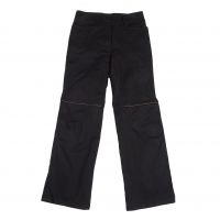  Jean-Paul GAULTIER CLASSIQUE Piping Switching Straight Pants (Trousers) Black 40