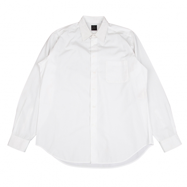 ヨウジヤマモトコスチュームドオムYOHJI YAMAMOTO COSTUME D'HOMME コットンベーシックシャツ 白3