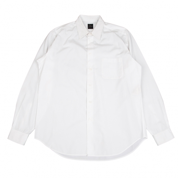 ヨウジヤマモトコスチュームドオムYOHJI YAMAMOTO COSTUME D'HOMME コットンベーシックシャツ 白3