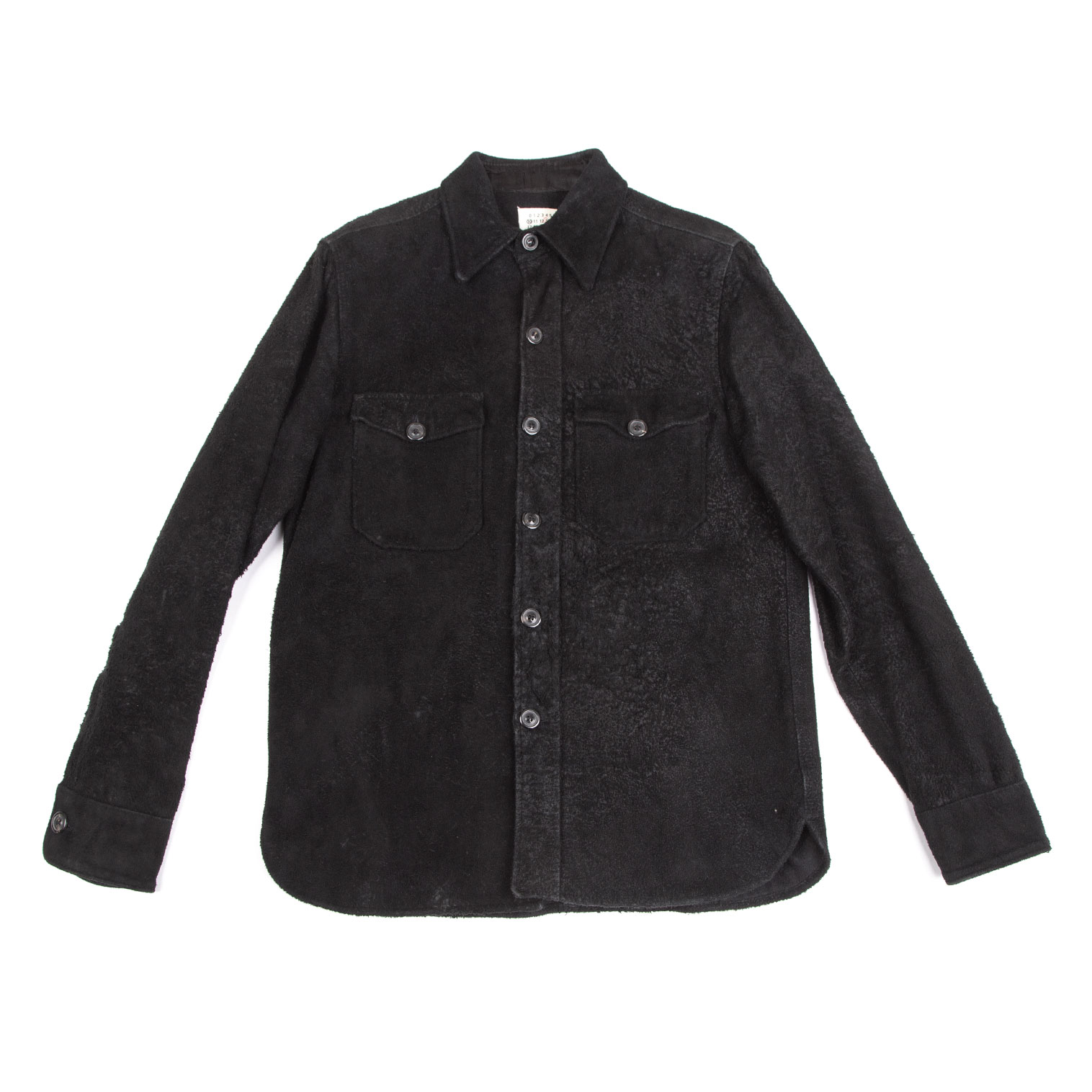 【MaisonMargiela】メゾンマルジェラ /Tシャツ/黒/48/美品Tシャツ/カットソー(半袖/袖なし)