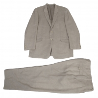  Yohji Yamamoto COSTUME D' HOMME Linen Jacket & Pants Beige 6
