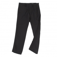  Y's Wool Side Rib Switching Pants (Trousers) Black 1