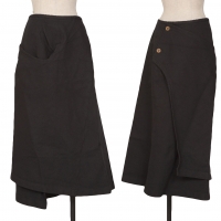  robe de chambre COMME des GARCONS Bonding Half Wrap Skirt Black M