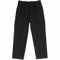  COMME des GARCONS HOMME DEUX Striped Wool Pants (Trousers) Black S