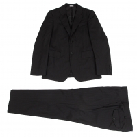  COMME des GARCONS HOMME DEUX Striped Wool Suit Black S