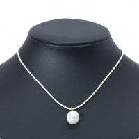  UNDERCOVER Synthetic pearl String Necklace Cream 