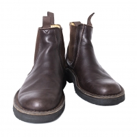  Y's for men Tire sole Side Goa Boots Brown 40(About US 10)