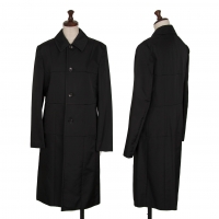  tricot COMME des GARCONS Switching Cupra Coat Black S-M