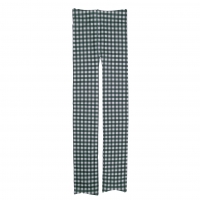  ISSEY MIYAKE me Check Leggings (Trousers) White,Forest green F