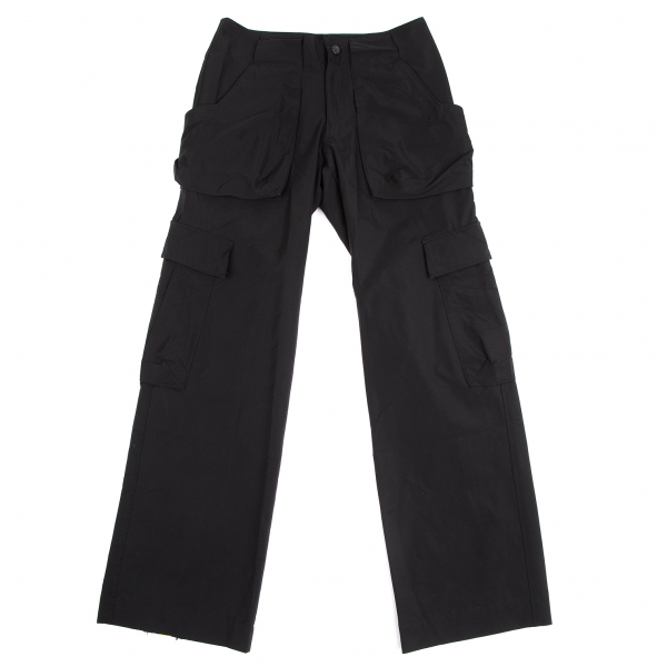 ISSEY MIYAKE Poly Cargo Pants (Trousers) Black 1 | PLAYFUL