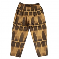  ISSEY MIYAKE Jacquard Shiny Pants (Trousers) Gold 2