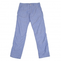  TOMORROWLAND Cotton Linen Straight Pants (Trousers) Blue 46