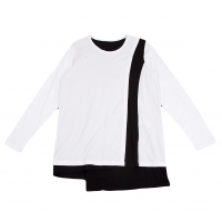  Ground Y Switching Layered Long Sleeve T Shirt White 3