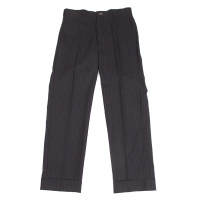  OMME des GARCONS HOMME DEUX Striped Pants (Trousers) Charcoal L