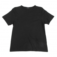  Y's for living Linen Blend Switching T Shirt Black S-M