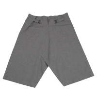  ISSEY MIYAKE me Poly Belted Shorts Grey XS-S