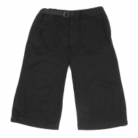  Yohji Yamamoto DURBAN A.A.R Cotton Side Slit Shorts Black L