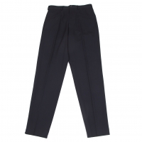  Yohji Yamamoto POUR HOMME Wool Gabardine Front Pocket Pants (Trousers) Navy M
