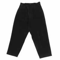  Yohji Yamamoto POUR HOMME Corduroy Double Back Pocket Pants (Trousers) Black S