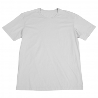  ISSEY MIYAKE MEN Cotton Back Logo T Shirt Grey 3