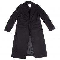  agnes b. homme Wool Square Button Coat Navy 3