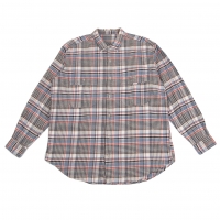 Papas Checker Flannel Long Sleeve Shirt Multi-Color L