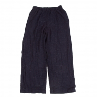  COMME des GARCONS COMME des GARCONS Dyed Knit Layered Pants (Trousers) Navy L