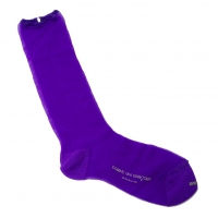 COMME des GARCONS See-through Socks Purple 