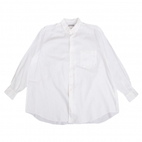  COMME des GARCONS HOMME Cotton Button Down Shirt White S-M