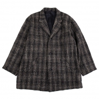  COMME des GARCONS HOMME Tweed Loose Fit Jacket Charcoal M