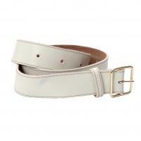  tricot COMME des GARCONS Leather Belt White 
