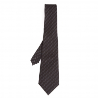  COMME des GARCONS HOMME Pattern Printed Tie Brown 