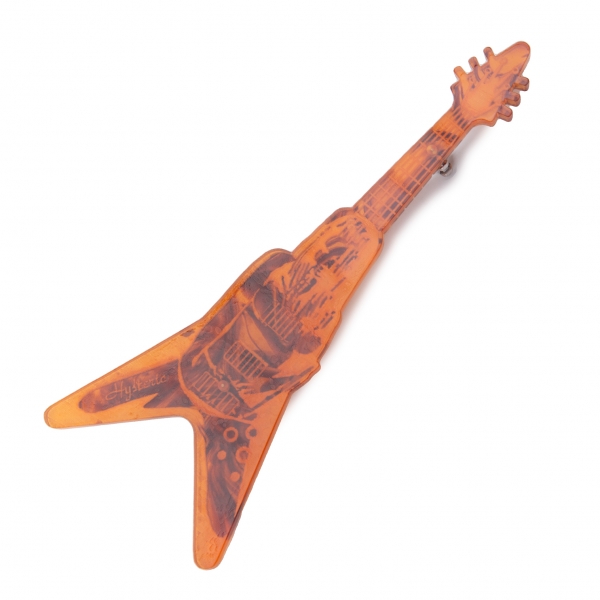 ヒステリックグラマーHYSTERIC GLAMOUR ギターピン オレンジ