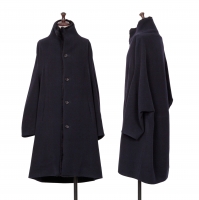  JUNYA WATANABE COMME des GARCONS Faux Fur Switching Coat Navy S
