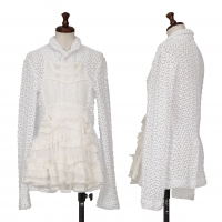  COMME des GARCONS Baby Dress Pasted Lace Jacket White S