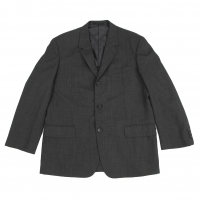  Y's for men Wool Poly Single Jacket Charcoal S