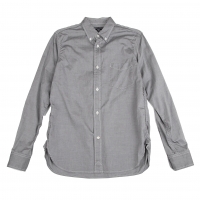  COMME des GARCONS HOMME Cotton Stitch Long Sleeve Shirt Grey S