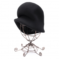  Yohji Yamamoto FEMME Wool Hat Black 